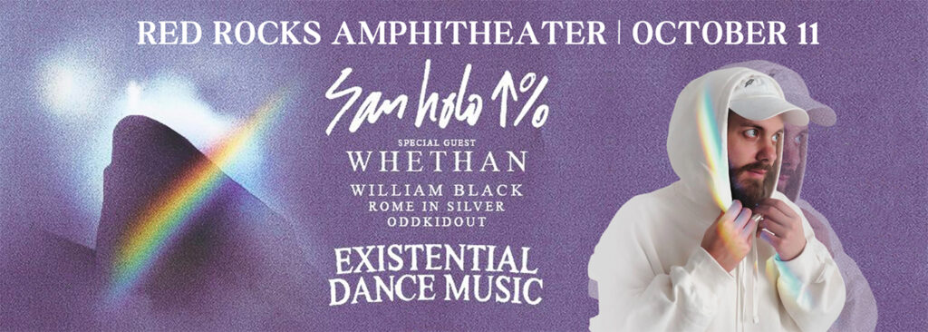 San Holo at Red Rocks Amphitheatre