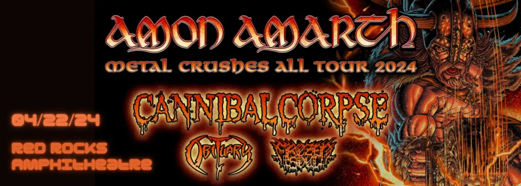 Amon Amarth at Red Rocks Amphitheatre