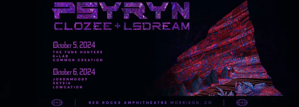 CloZee & LSDREAM at Red Rocks Amphitheatre