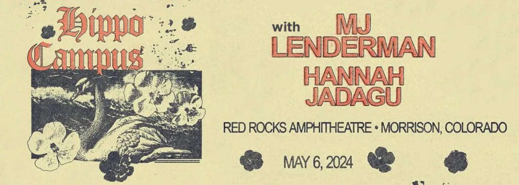 Hippo Campus at Red Rocks Amphitheatre