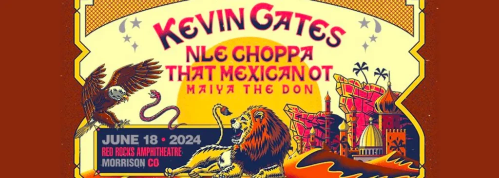 Kevin Gates at Red Rocks Amphitheatre