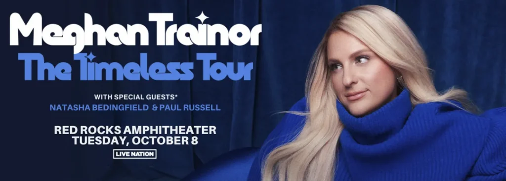 Meghan Trainor at Red Rocks Amphitheatre
