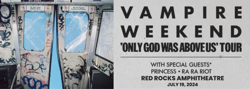 Vampire Weekend at Red Rocks Amphitheatre