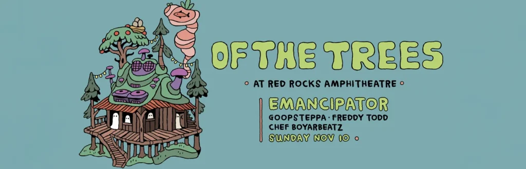 Of the Trees at Red Rocks Amphitheatre