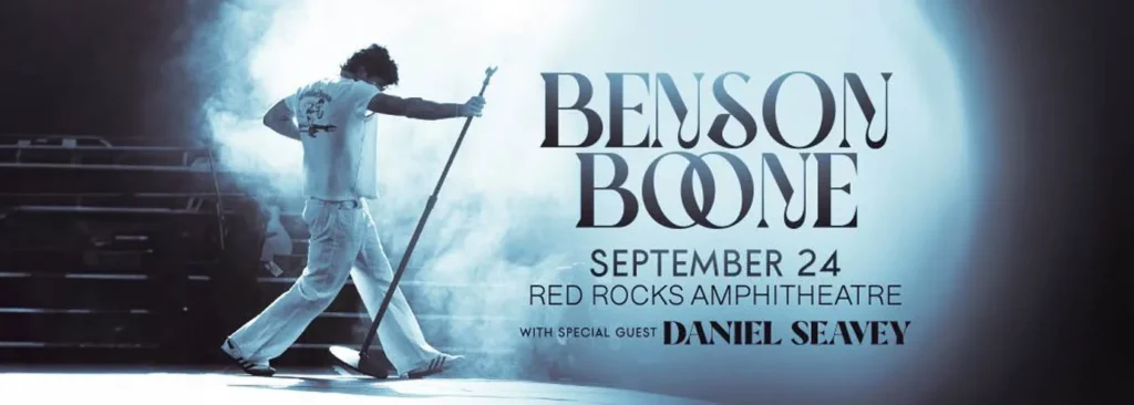 Benson Boone at Red Rocks Amphitheatre
