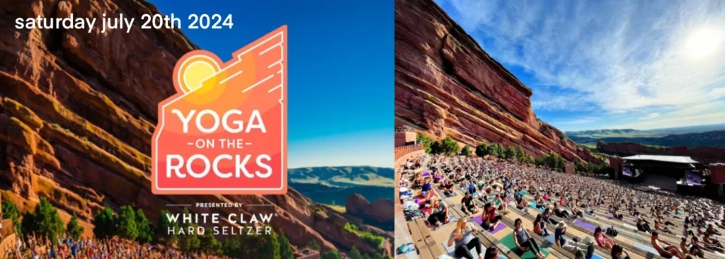 Yoga on the Rocks at Red Rocks Amphitheatre