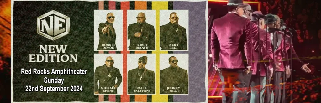 New Edition at Red Rocks Amphitheatre