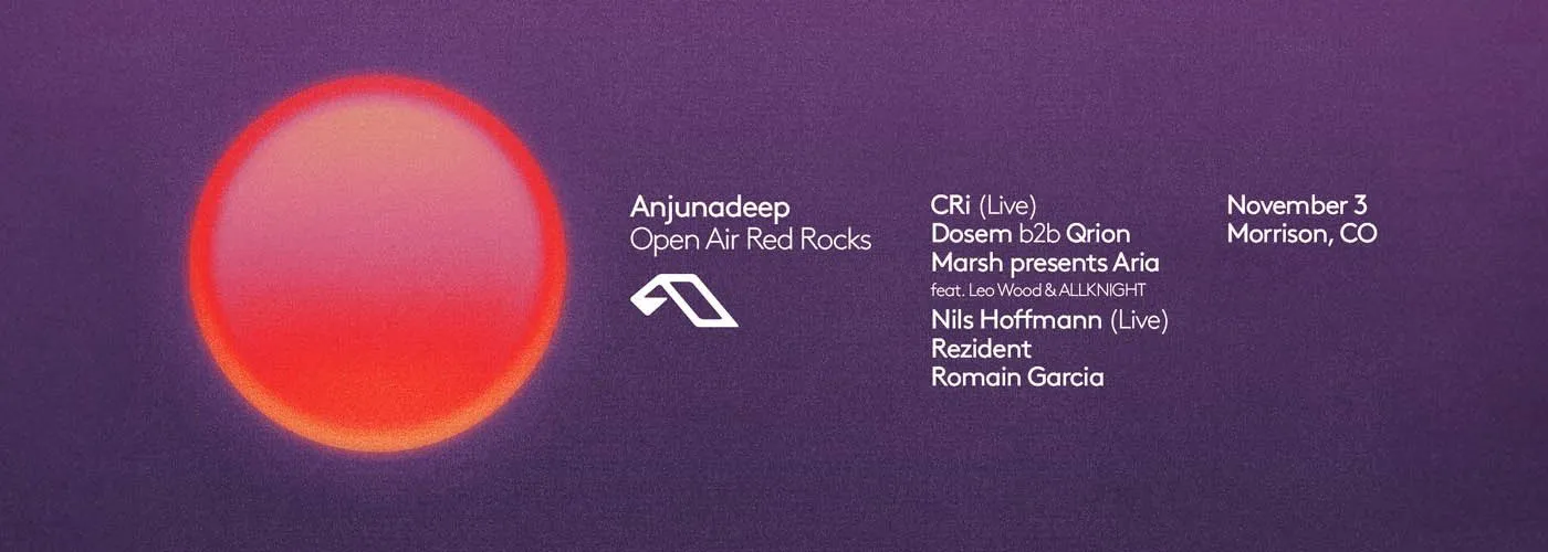 Anjunadeep Open Air
