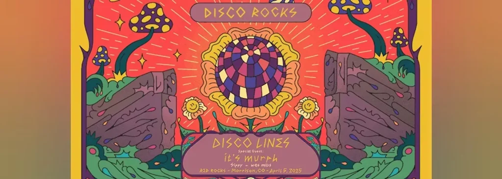 Disco Lines at Red Rocks Amphitheatre