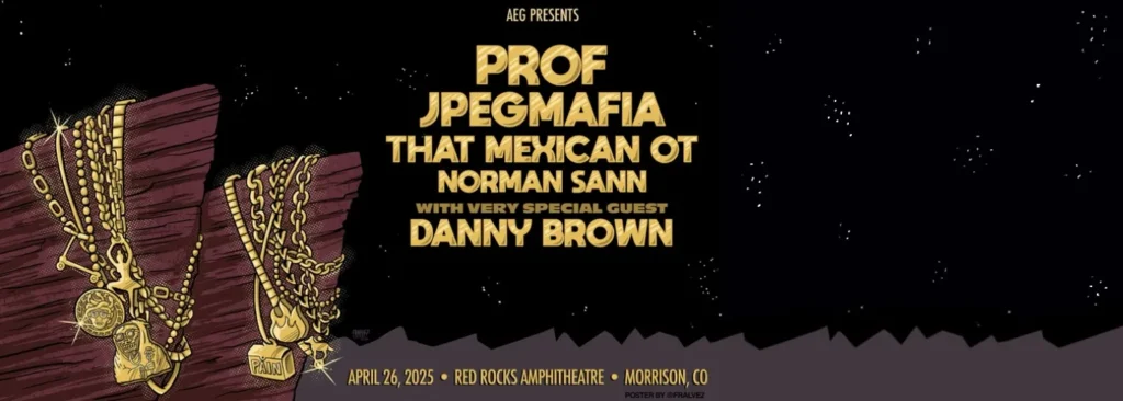 Prof at Red Rocks Amphitheatre