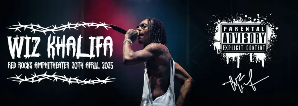 Wiz Khalifa at Red Rocks Amphitheatre