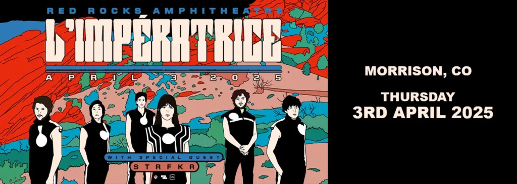 L'Imperatrice at Red Rocks Amphitheatre