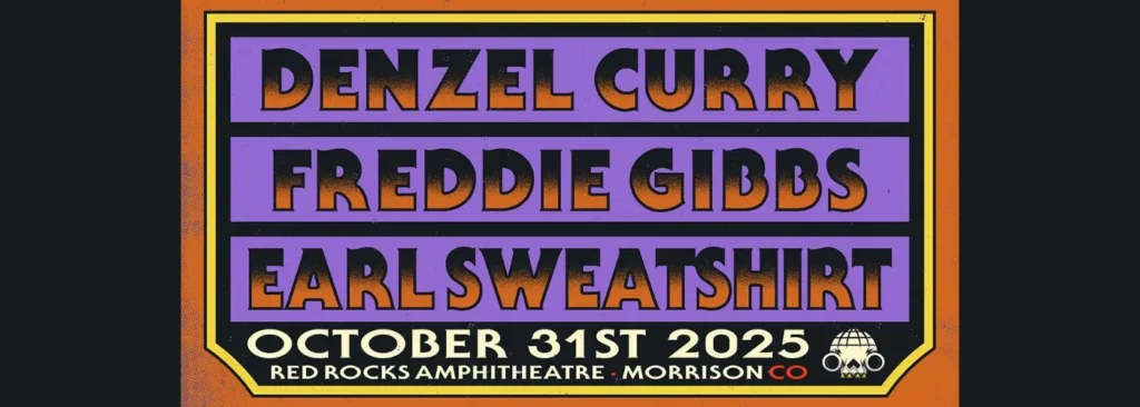 Denzel Curry at Red Rocks Amphitheatre