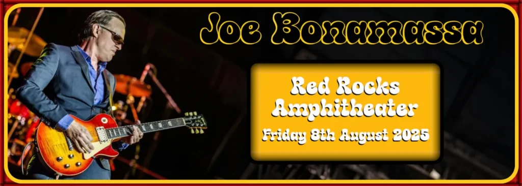 Joe Bonamassa at Red Rocks Amphitheatre