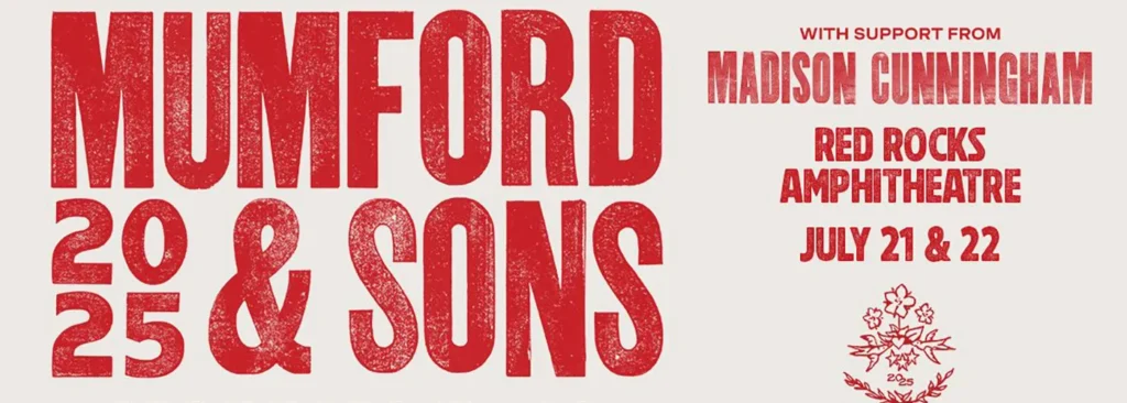 Mumford & Sons at Red Rocks Amphitheatre
