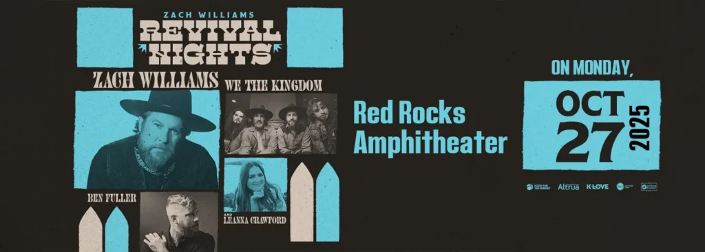 Zach Williams at Red Rocks Amphitheatre