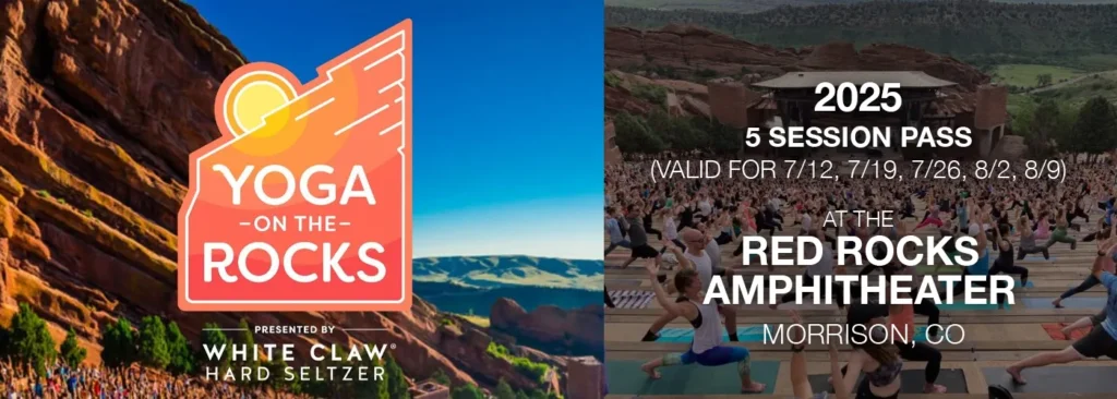 Yoga On The Rocks at Red Rocks Amphitheatre