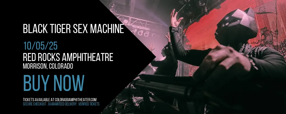 Black Tiger Sex Machine at Red Rocks Amphitheatre