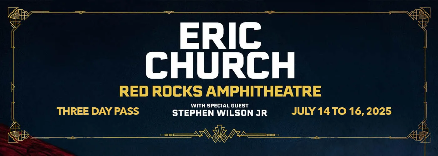Eric Church – 3 Day Pass