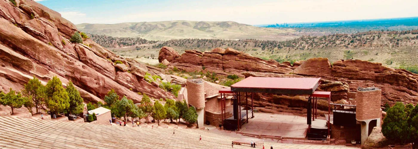 red rocks rows