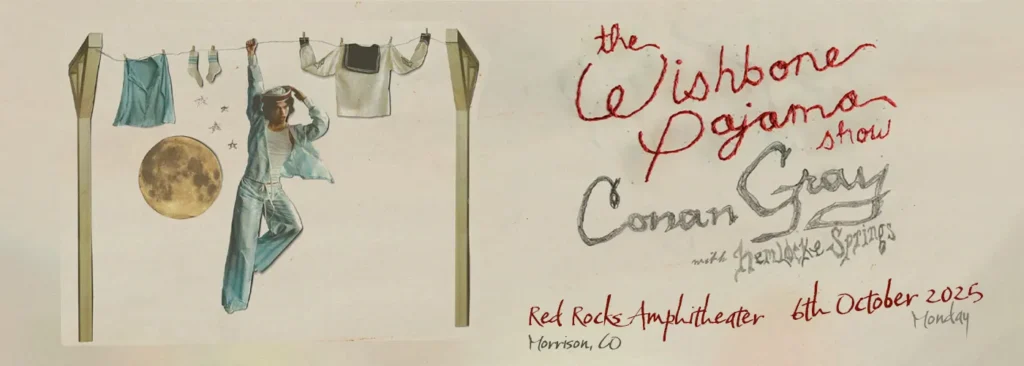 Conan Gray at Red Rocks Amphitheatre