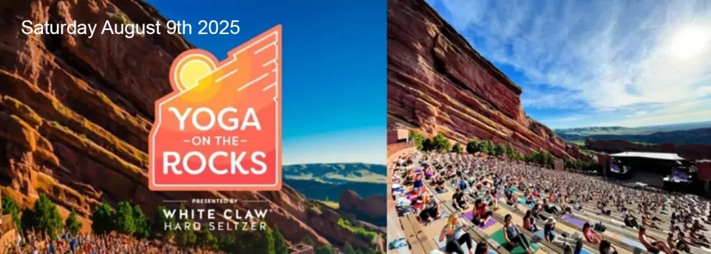 Yoga On The Rocks Tickets | 9 August 2025 | Red Rocks Amphitheatre