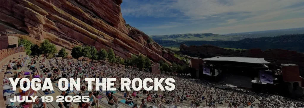 Yoga On The Rocks at Red Rocks Amphitheatre