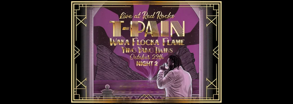 T-Pain at Red Rocks Amphitheatre