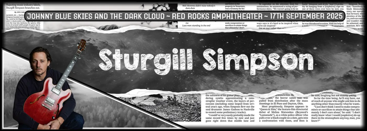 Sturgill Simpson – Johnny Blue Skies and The Dark Cloud