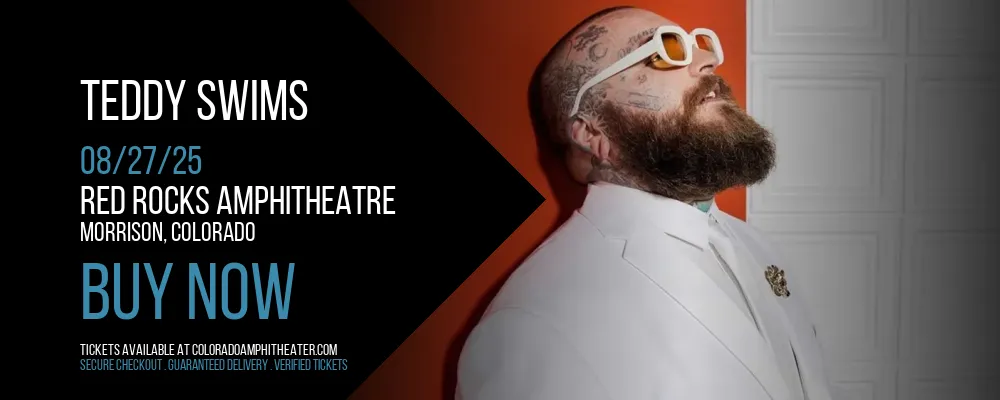 Teddy Swims at Red Rocks Amphitheatre