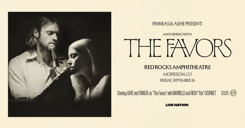 Finneas and Ashe at Red Rocks Amphitheatre