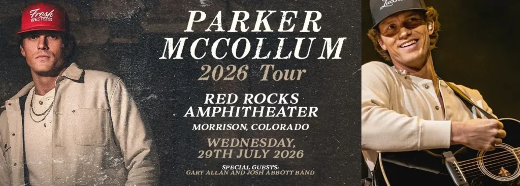 Parker McCollum at Red Rocks Amphitheatre
