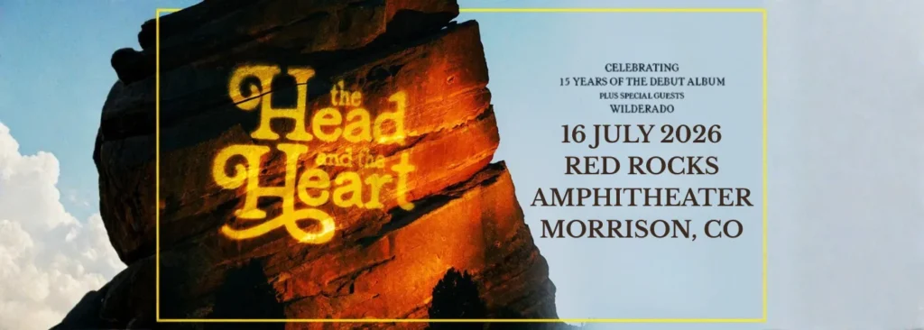 The Head and The Heart at Red Rocks Amphitheatre