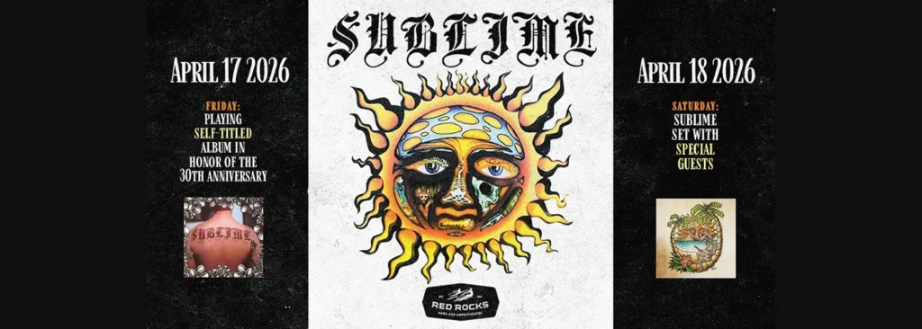 Sublime at Red Rocks Amphitheatre