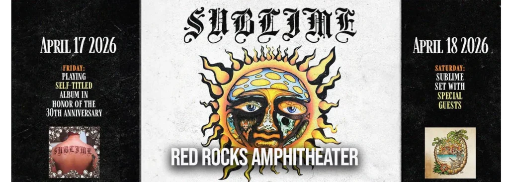 Sublime at Red Rocks Amphitheatre