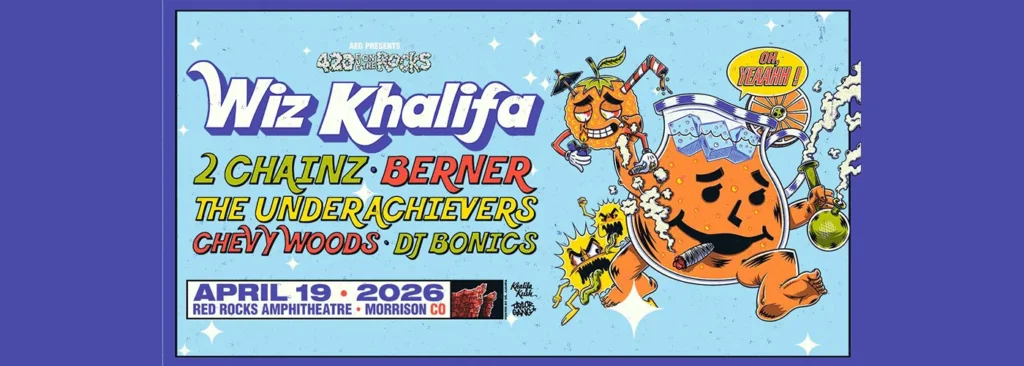 Wiz Khalifa at Red Rocks Amphitheatre