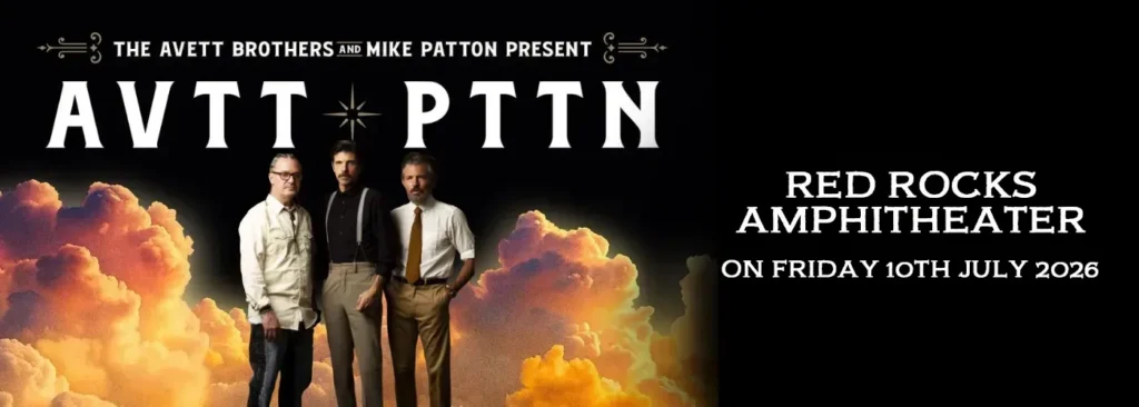 The Avett Brothers at Red Rocks Amphitheatre