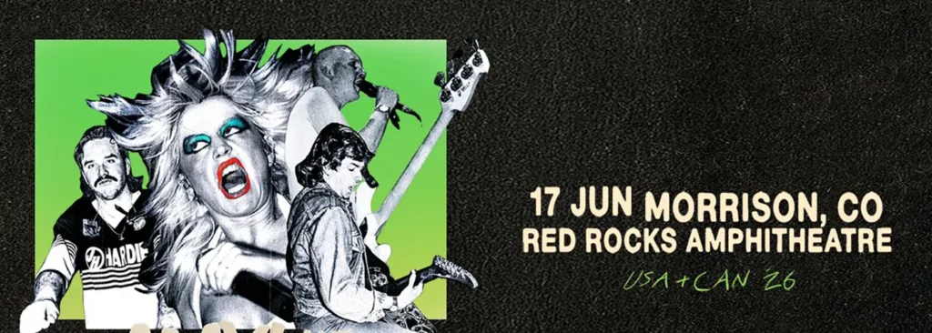 Amyl and The Sniffers at Red Rocks Amphitheatre