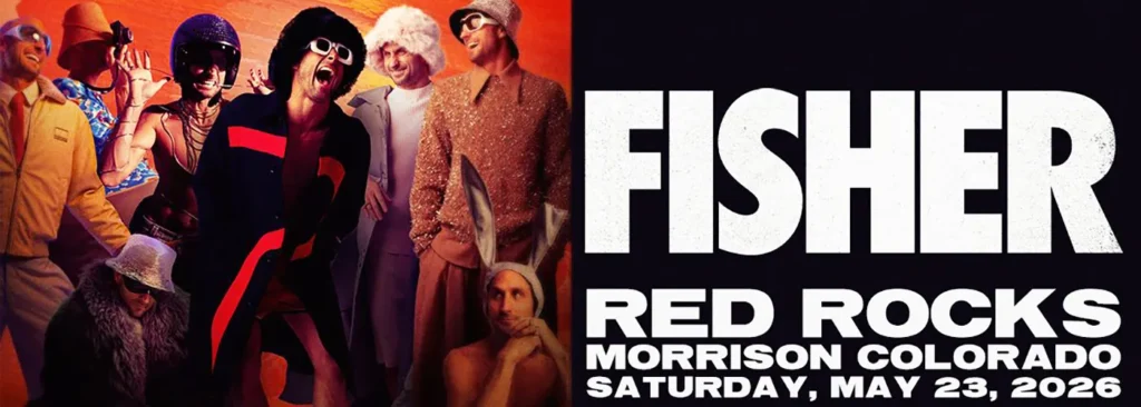Fisher at Red Rocks Amphitheatre