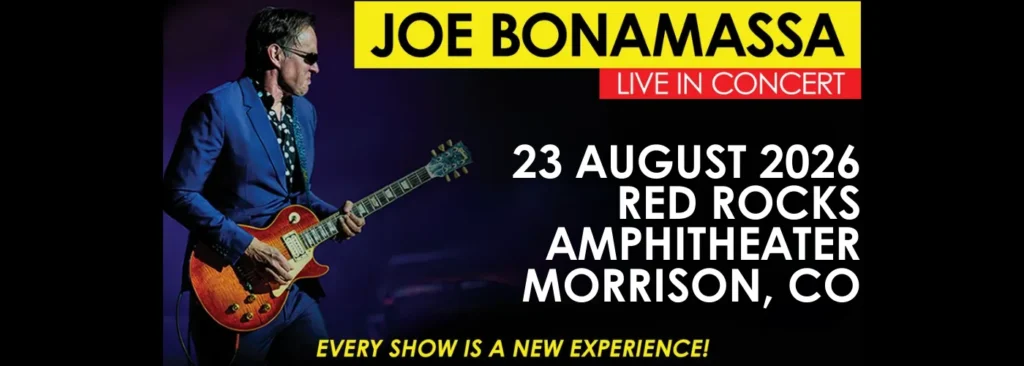 Joe Bonamassa at Red Rocks Amphitheatre