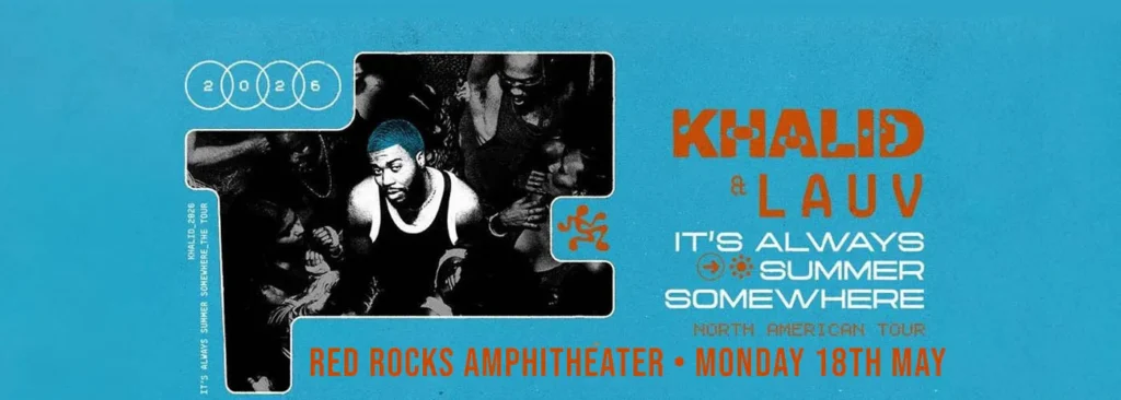 Khalid & Lauv at Red Rocks Amphitheatre