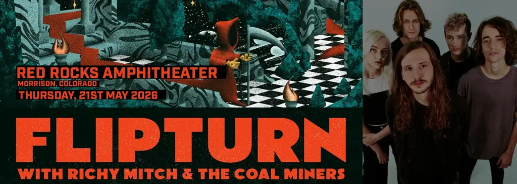 Flipturn at Red Rocks Amphitheatre