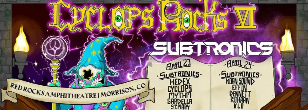 Subtronics at Red Rocks Amphitheatre