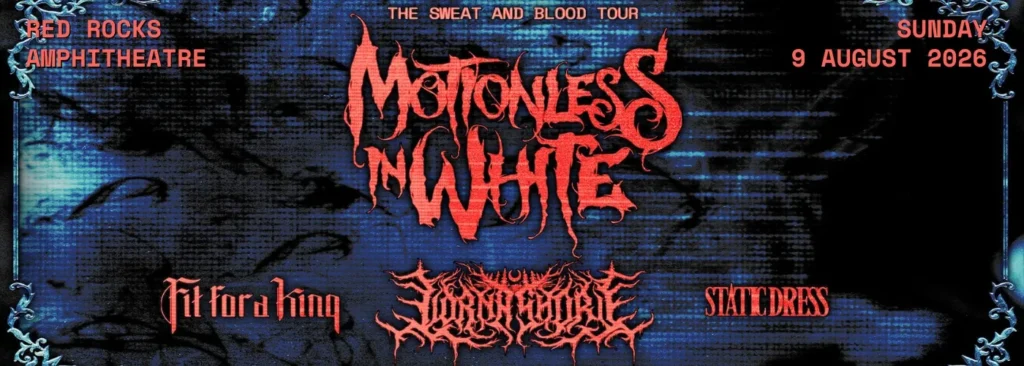 Motionless In White at Red Rocks Amphitheatre