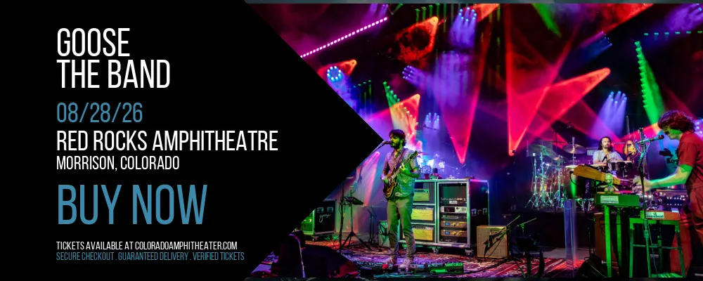 Goose at Red Rocks Amphitheatre