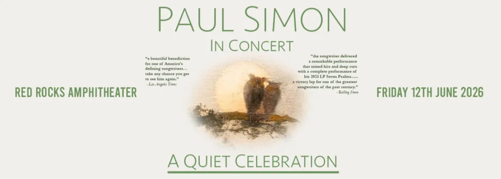 Paul Simon at Red Rocks Amphitheatre