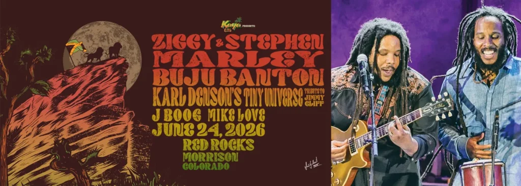 Ziggy Marley & Stephen Marley at Red Rocks Amphitheatre