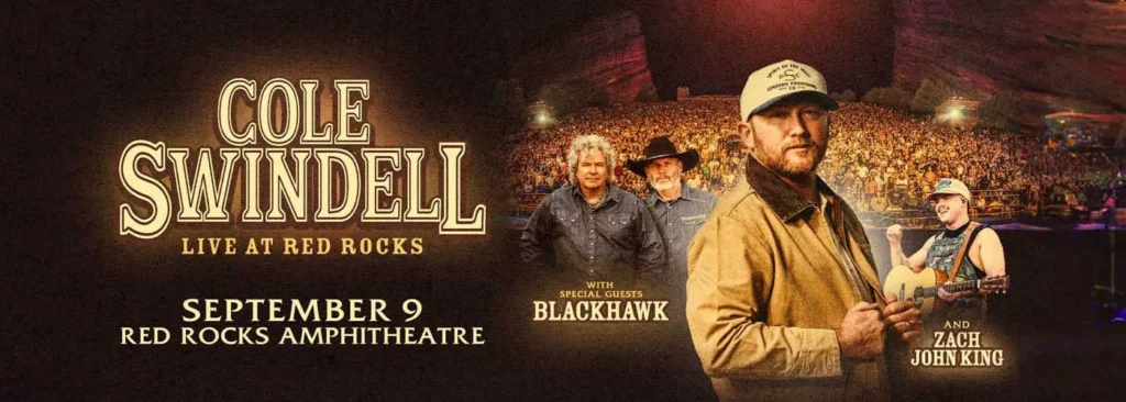 Cole Swindell at Red Rocks Amphitheatre