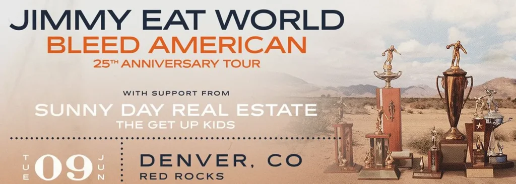 Jimmy Eat World at Red Rocks Amphitheatre