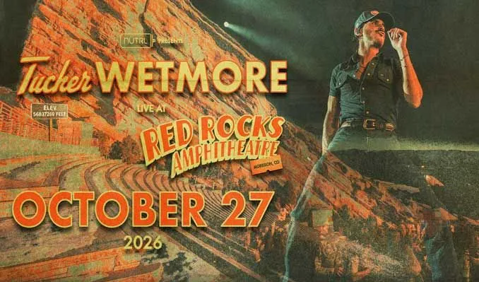 Tucker Wetmore at Red Rocks Amphitheatre